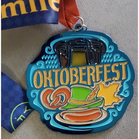 Yes.Fit - Oktoberfest 31.4 Miles Fitness Medal - Add to Your Collection - Picture 1 of 2